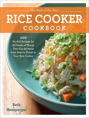 cover image of The Best of the Best Rice Cooker Cookbook
